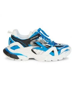 Balenciaga Track.2 Sneakers For Men Blue Grey White