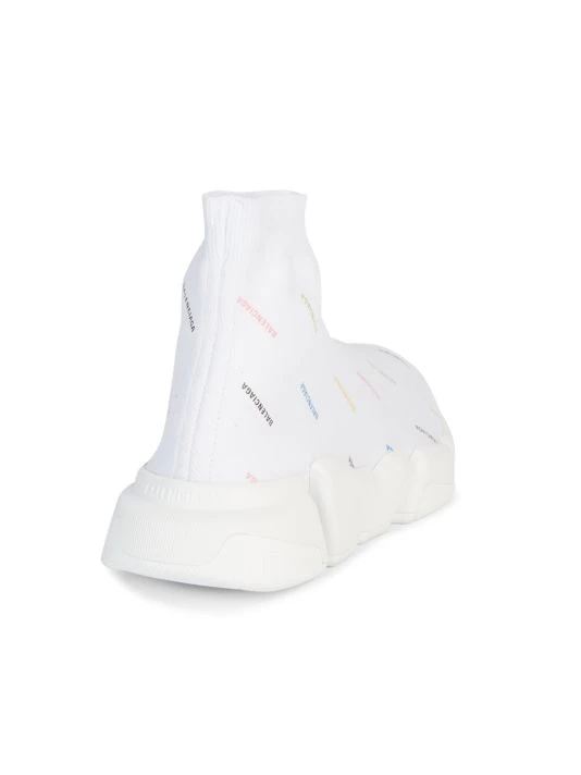 Balenciaga Speed 2.0 Logo Print Sneakers For Men - Image 3