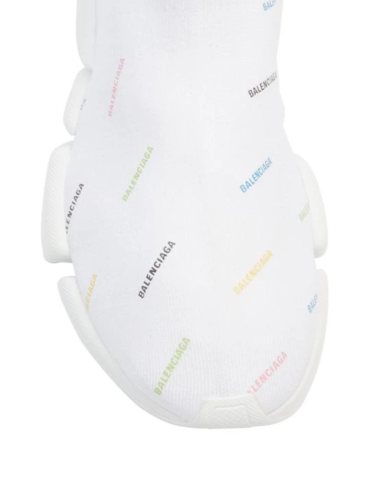 Balenciaga Speed 2.0 Logo Print Sneakers For Men - Image 4