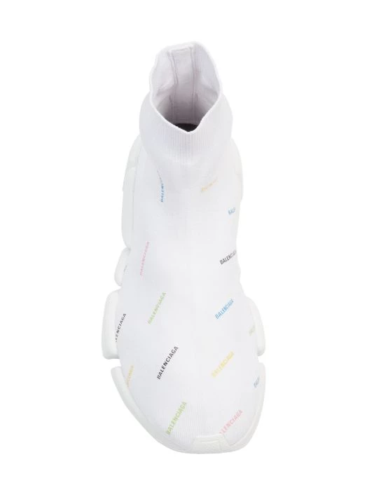 Balenciaga Speed 2.0 Logo Print Sneakers For Men - Image 5