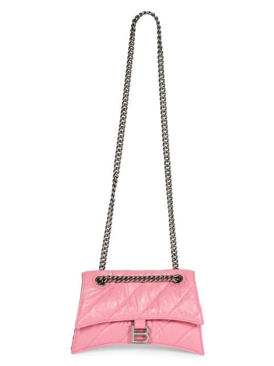 Balenciaga Crush Quilted Leather Chain Bag - Image 5
