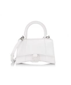 Balenciaga Hourglass XS Leather Top Handle Bag