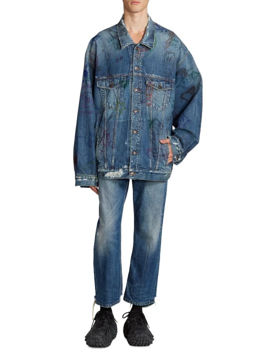 Balenciaga Slim-Fit Jeans For Men - Image 2