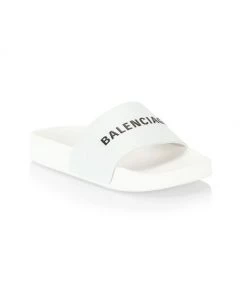 Balenciaga Little Kid's & Kid's Logo Pool Slides For Kids