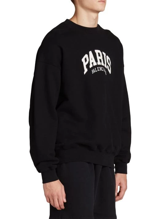 Balenciaga City Paris Logo Sweatshirt For Men - Image 4