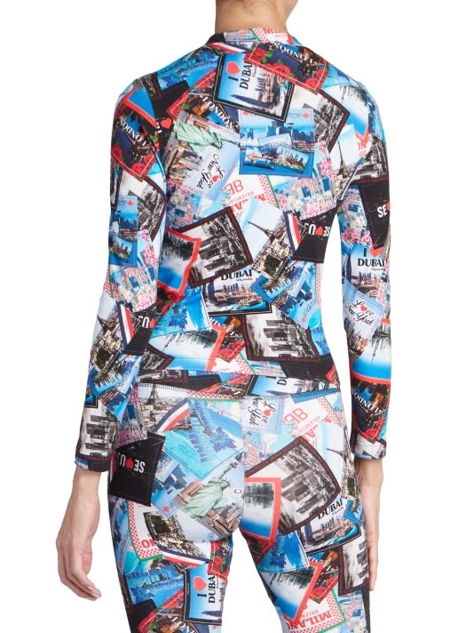 Balenciaga Cities Postcard Long Sleeve Top - Image 5