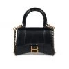 Balenciaga Hourglass Super Nano Top Handle Bag