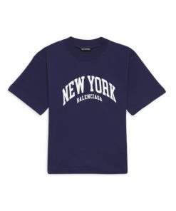 Balenciaga Little Boy's & Boy's New York T-Shirt For Kids