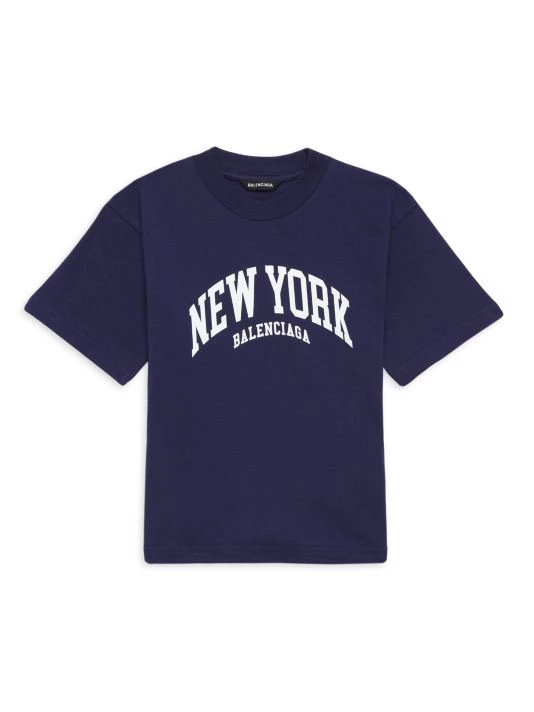 Balenciaga Little Boy's & Boy's New York T-Shirt For Kids