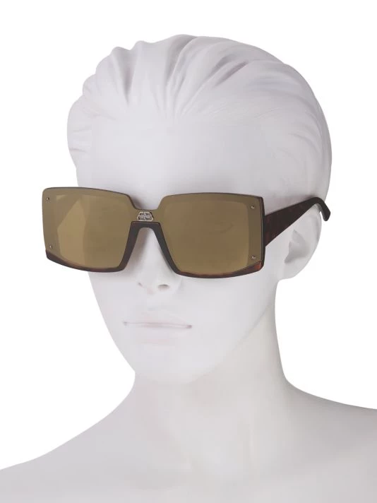 Balenciaga Extreme 99MM Oversized Square Sunglasses - Image 4