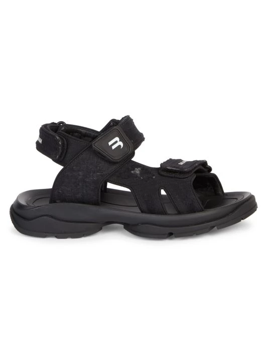 Balenciaga Tourist Strap Sandals For Men