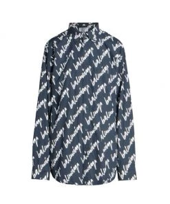 Balenciaga Scribble Logo Shirt