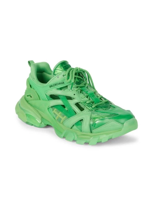 Balenciaga Track.2 Open Sneakers For Men Red - Image 2