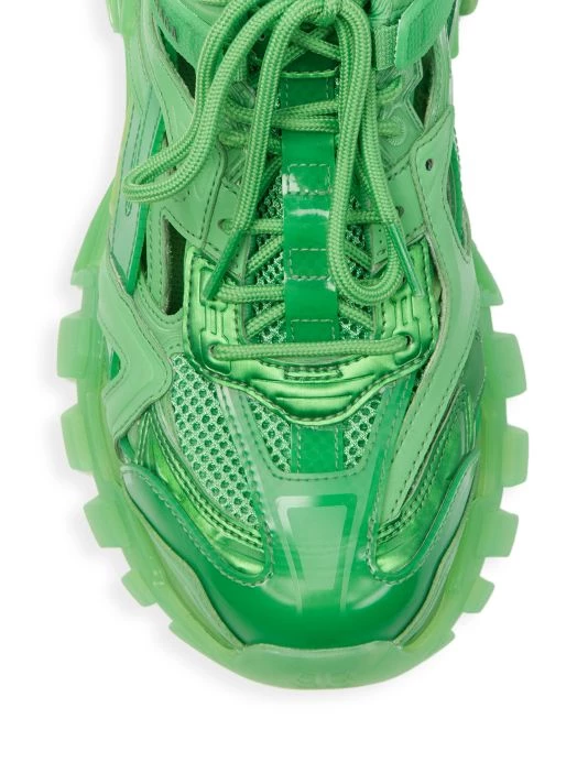 Balenciaga Track.2 Open Sneakers For Men Red - Image 4