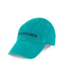 Balenciaga Logo Twill Baseball Cap