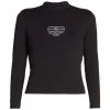 Balenciaga Embellished Logo Fitted Long-Sleeve T-Shirt