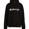 Balenciaga Script Logo Hoodie For Men