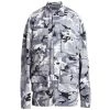 Balenciaga Camo-Print Cotton Shirt For Men