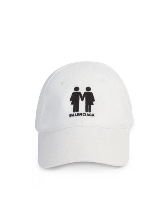 Balenciaga Pride Embroidered Baseball Cap - Image 3