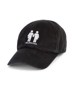 Balenciaga Pride Logo Cap For Men