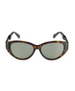 Balenciaga Twist 55MM Oval Sunglasses