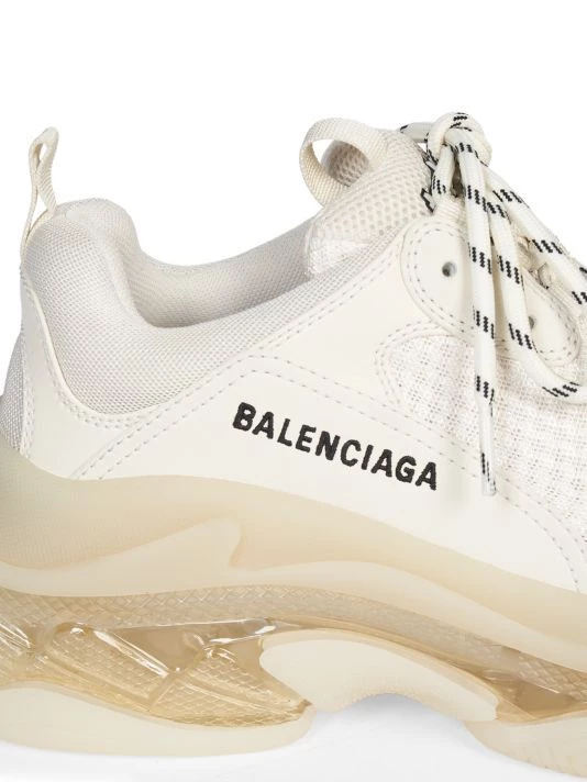 Balenciaga Triple S Clear Sole Sneakers Eggshell - Image 6