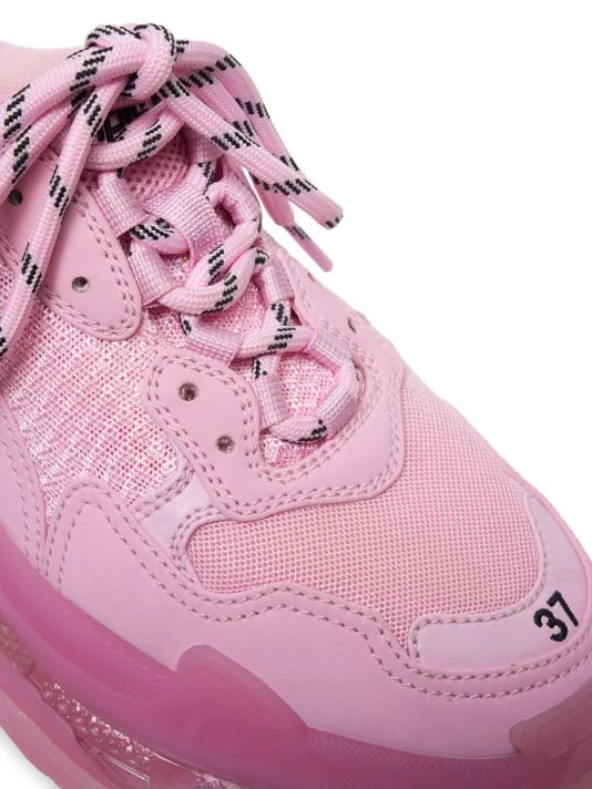 Balenciaga Triple S Clear Sole Sneakers Eggshell - Image 7