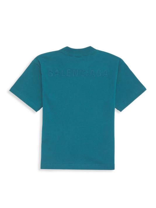 Balenciaga Little Kid's & Kid's Classic Short-Sleeve T-Shirt For Kids - Image 3