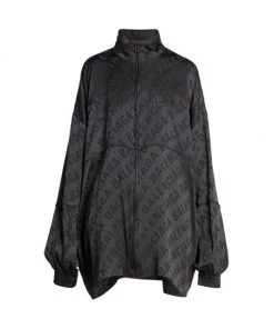 Balenciaga Oversized Logo Track Jacket