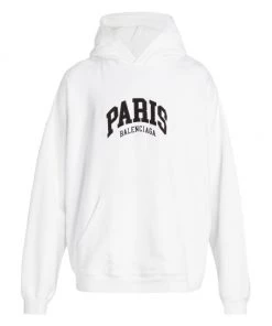 Balenciaga City Paris Hoodie For Men