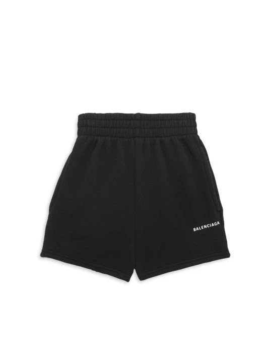 Balenciaga Little Kid's & Kid's Logo Jogging Shorts For Kids