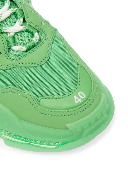 Balenciaga Triple S Clear Sole Sneakers For Men Deep Blue - Image 6