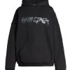 Balenciaga Oversized Spray Paint Logo Hoodie