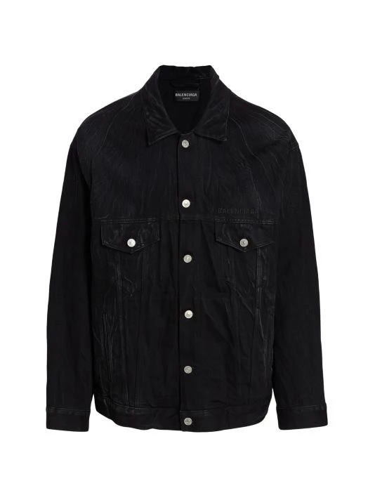 Balenciaga Oversized Paris Jacket For Men
