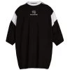 Balenciaga Boxy Sporty Logo T-Shirt For Men Black White