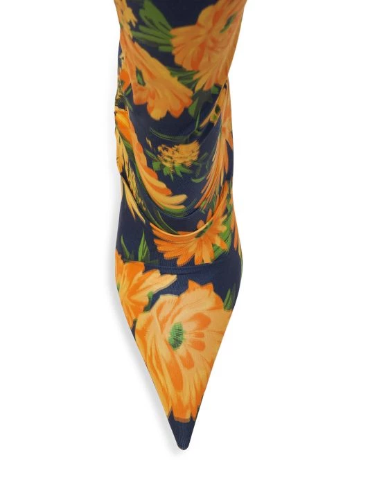 Balenciaga Naked Knife Printed Over-The-Knee Boots - Image 4