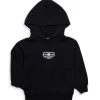 Balenciaga Little Kid's & Kid's Classic Washed Logo Hoodie For Kids