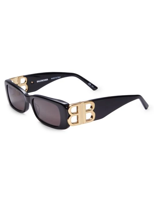 Balenciaga 51MM Rectangular Sunglasses For Men - Image 2