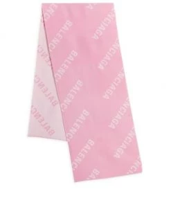 Balenciaga Wool Logo Scarf