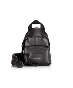Balenciaga Mini Leather Explorer Backpack Crossbody For Men