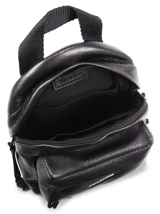 Balenciaga Mini Leather Explorer Backpack Crossbody For Men - Image 4