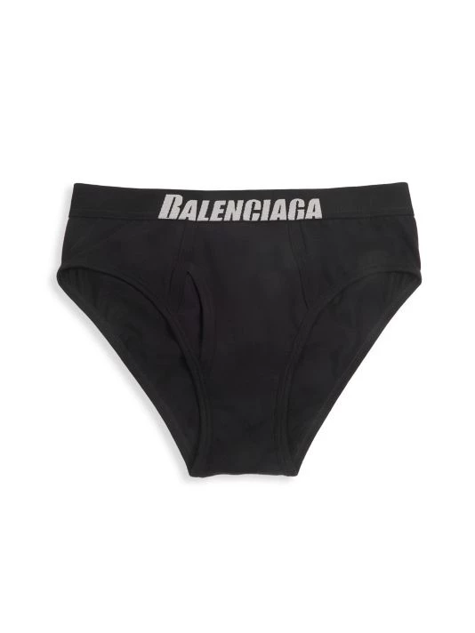 Balenciaga Logo Band Briefs For Men White - Image 4