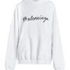 Balenciaga Script Logo Oversized Hoodie