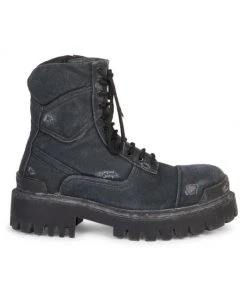 Balenciaga Strike Lace-Up Boots For Men