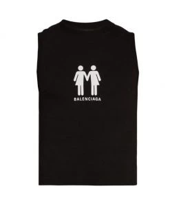 Balenciaga Fitted Pride Tank Top For Men