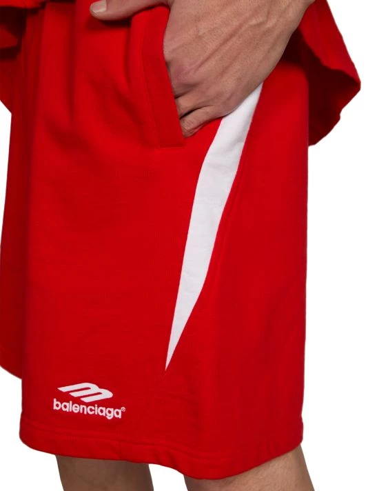 Balenciaga Tracksuit Logo Shorts For Men - Image 3