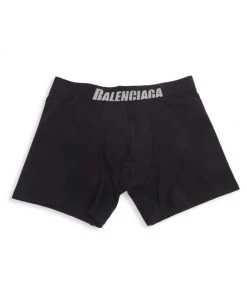 Balenciaga Logo Band Boxer Briefs For Men White