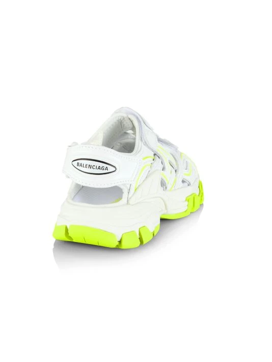Balenciaga Little Kid's Track Double Touch-Strap Sandals For Kids - Image 2