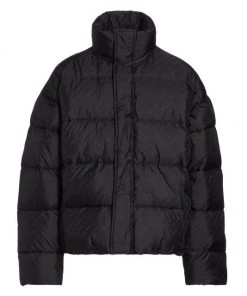 Balenciaga Jacquard Quilted Puffer Jacket For Men