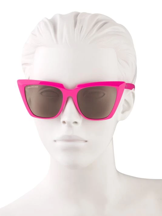 Balenciaga Tip 55MM Cat Eye Sunglasses - Image 4